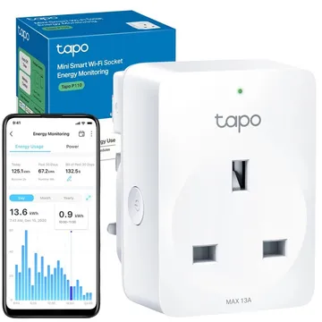 Tapo Mini Smart Wi-Fi Socket, Energy Monitoring